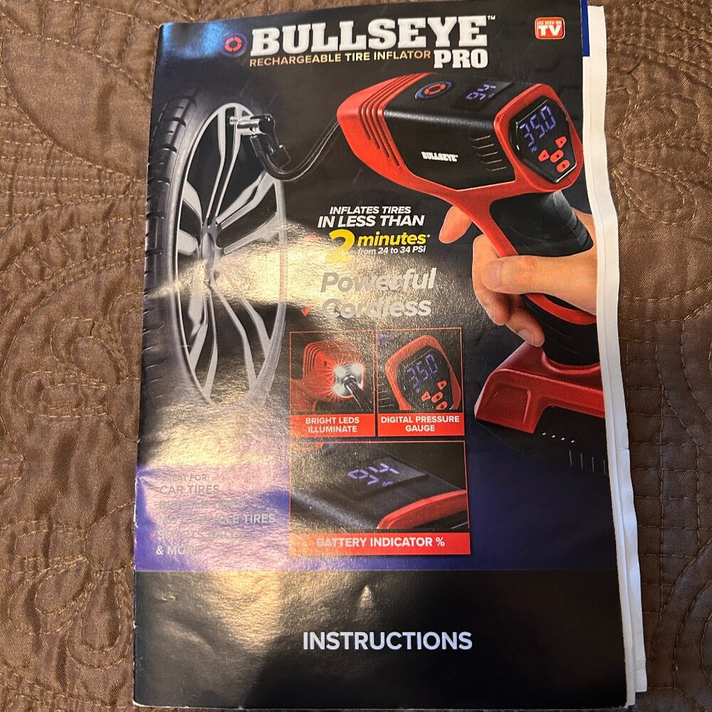 Bullseye Pro Tire Inflator